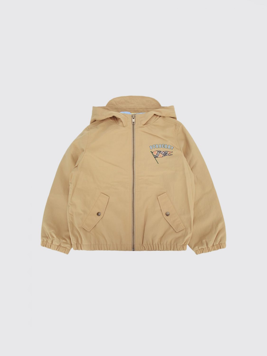 BURBERRY Jacket Kids color Sand