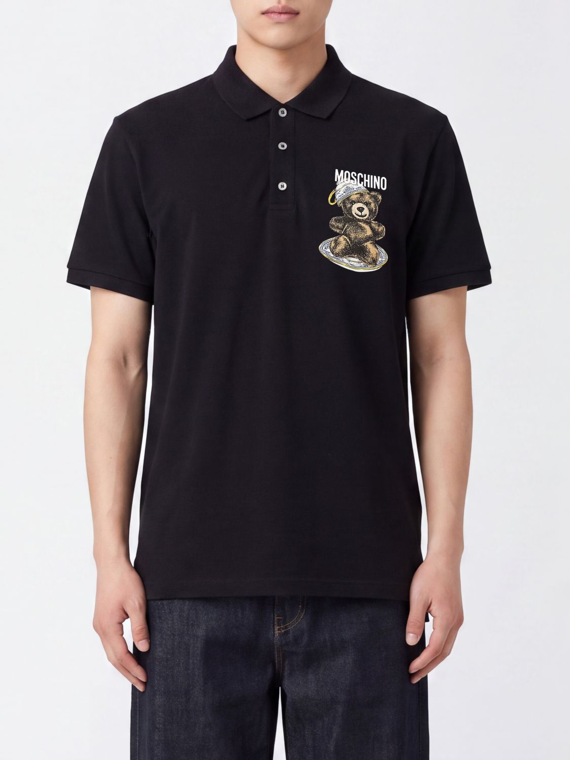 MOSCHINO COUTURE Polo Uomo colore Nero