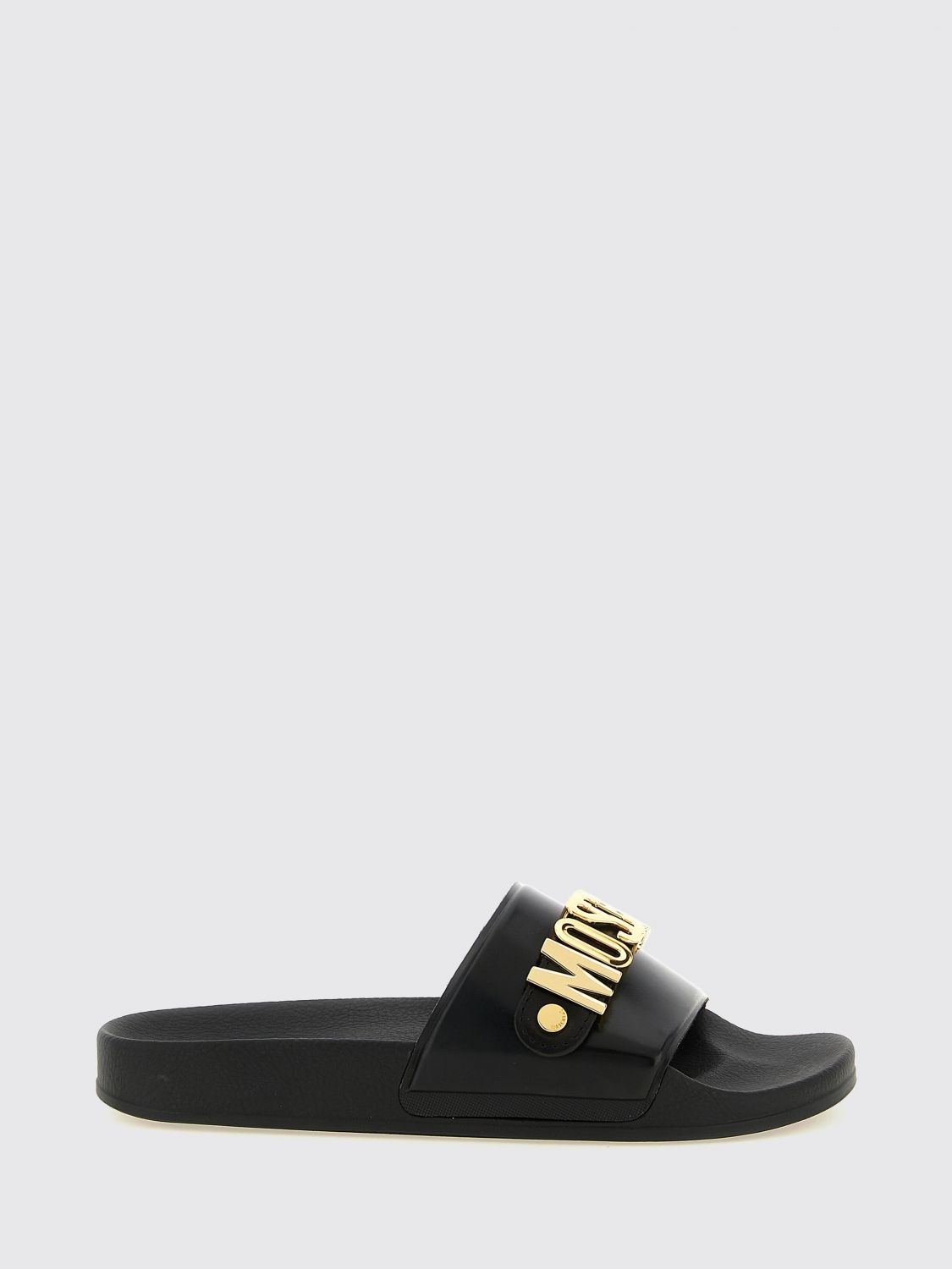 MOSCHINO COUTURE Sandals Men color Gold