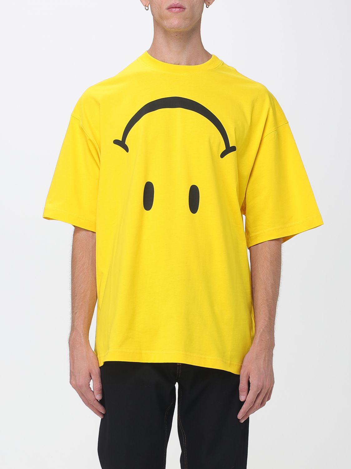 MOSCHINO COUTURE T-shirt relaxed fit in cotone con stampa grafica