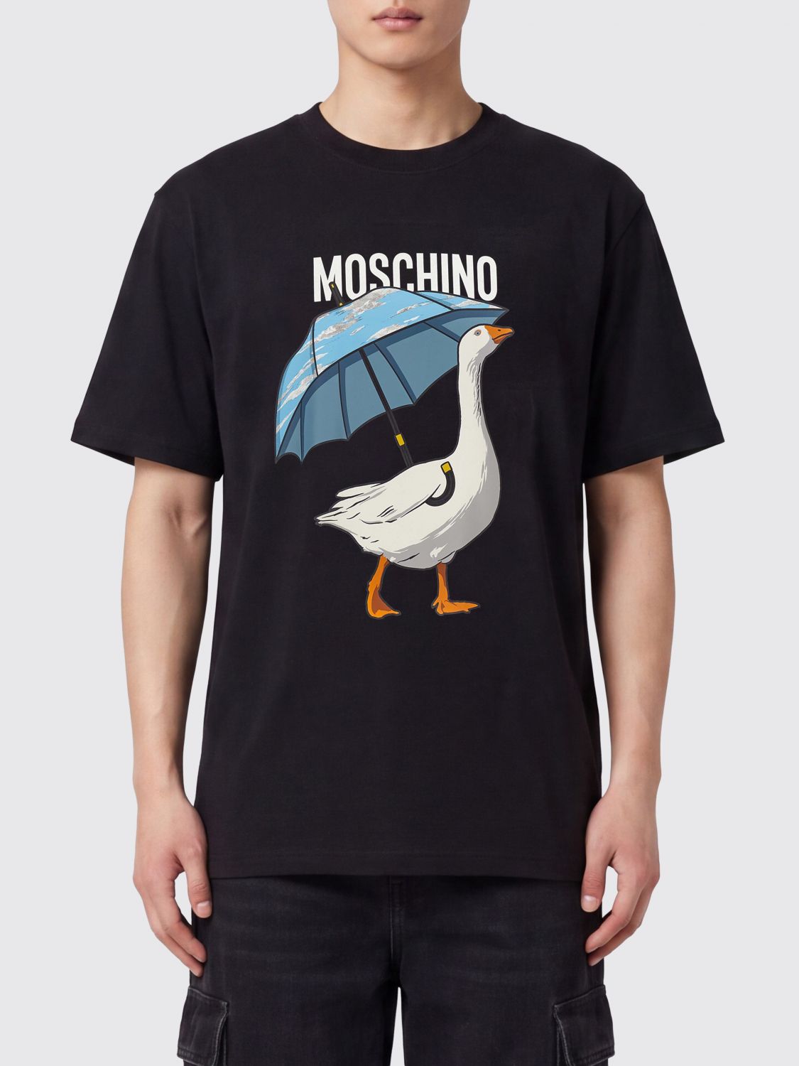 MOSCHINO COUTURE T-Shirt Uomo colore Nero