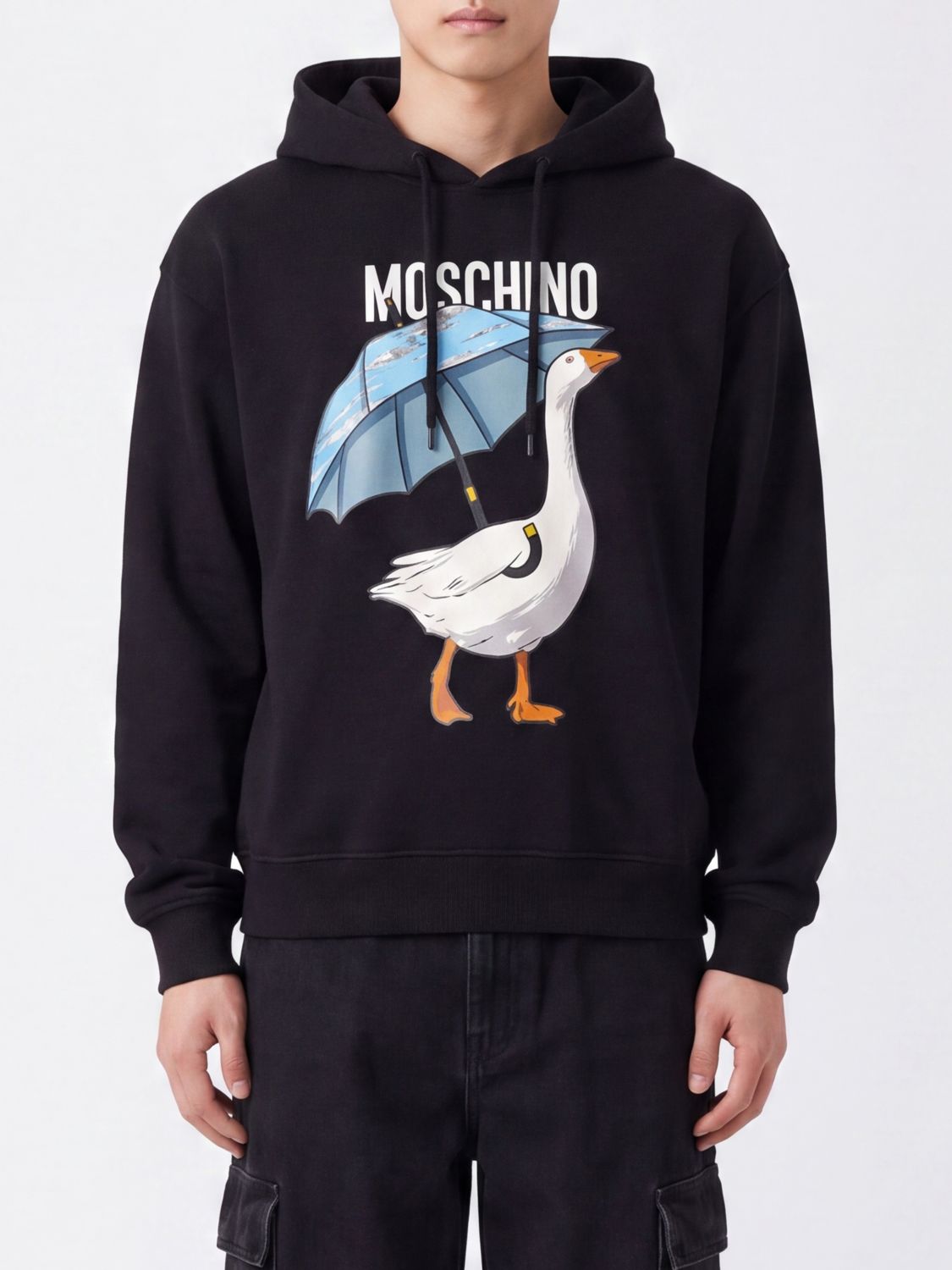 MOSCHINO COUTURE Felpa Uomo colore Nero