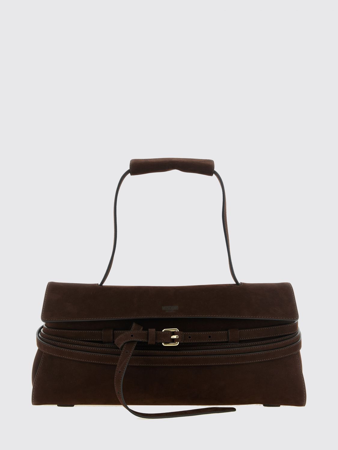 MOSCHINO COUTURE Shoulder Bag Woman color Brown