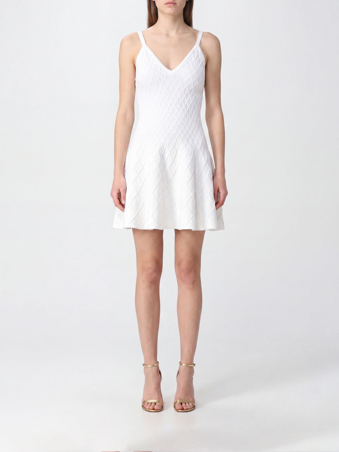 BALMAIN Dress Woman color White