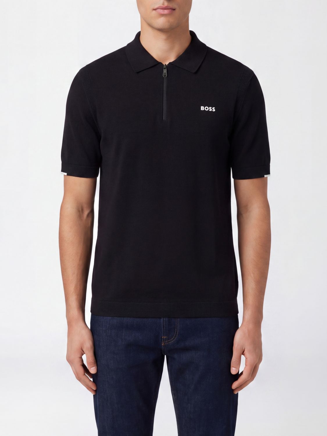 BOSS Polo Uomo colore Nero