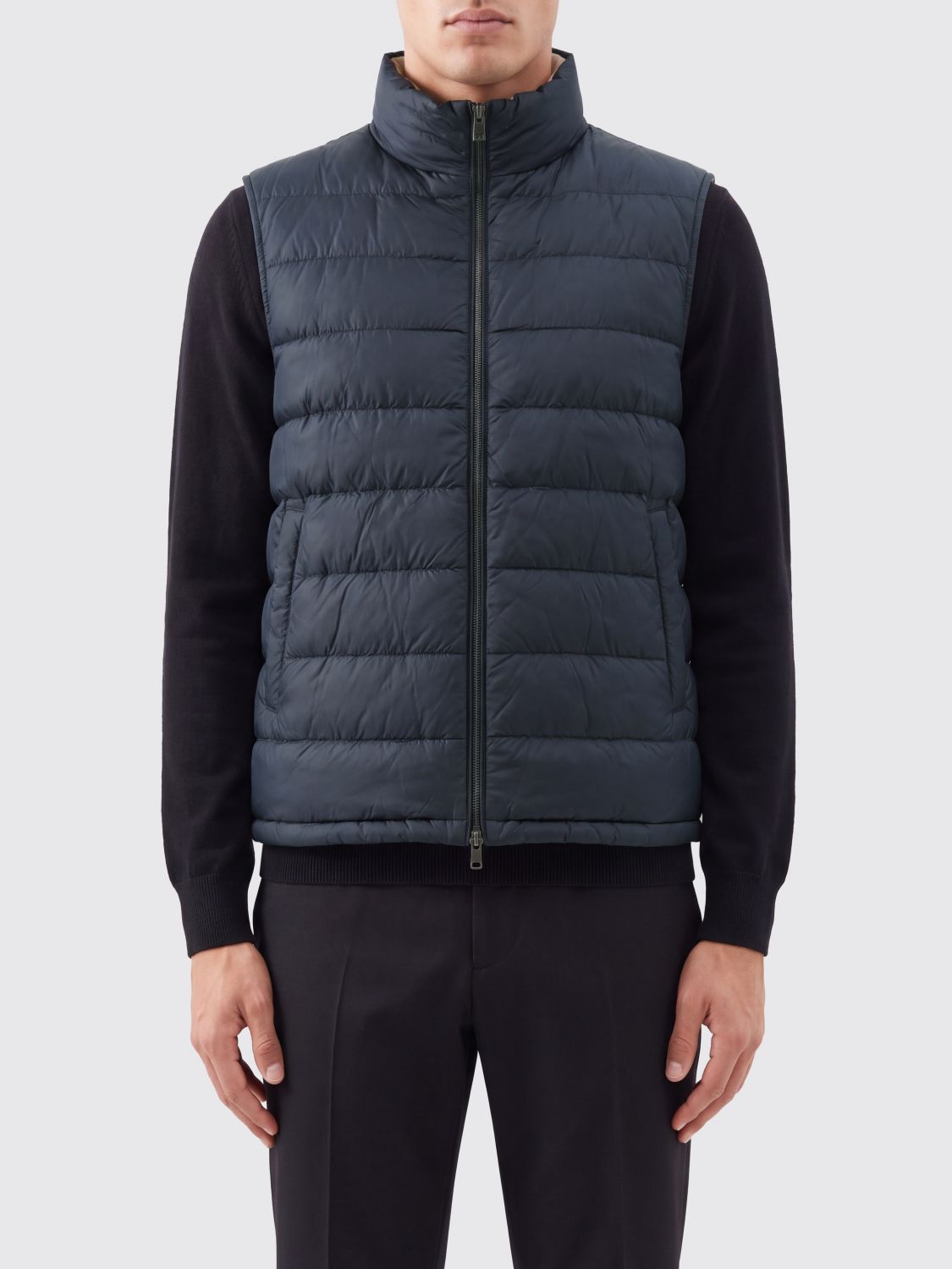HERNO Jacket Men color Blue