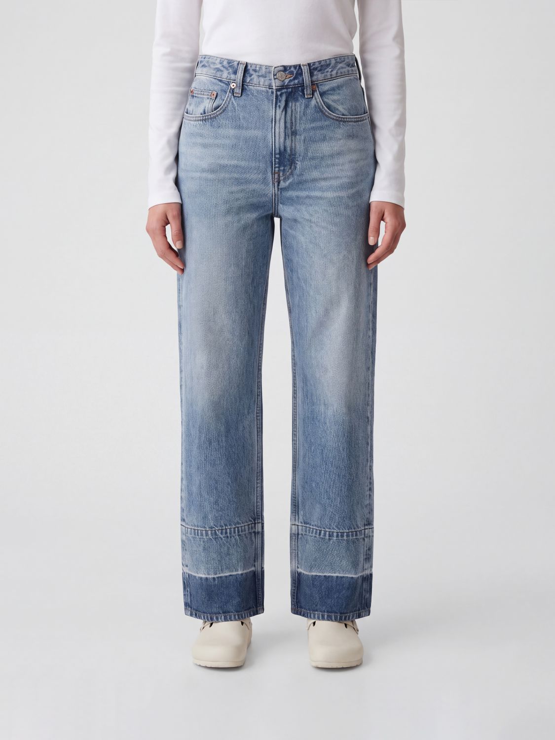MM6 MAISON MARGIELA Jeans Woman color Blue