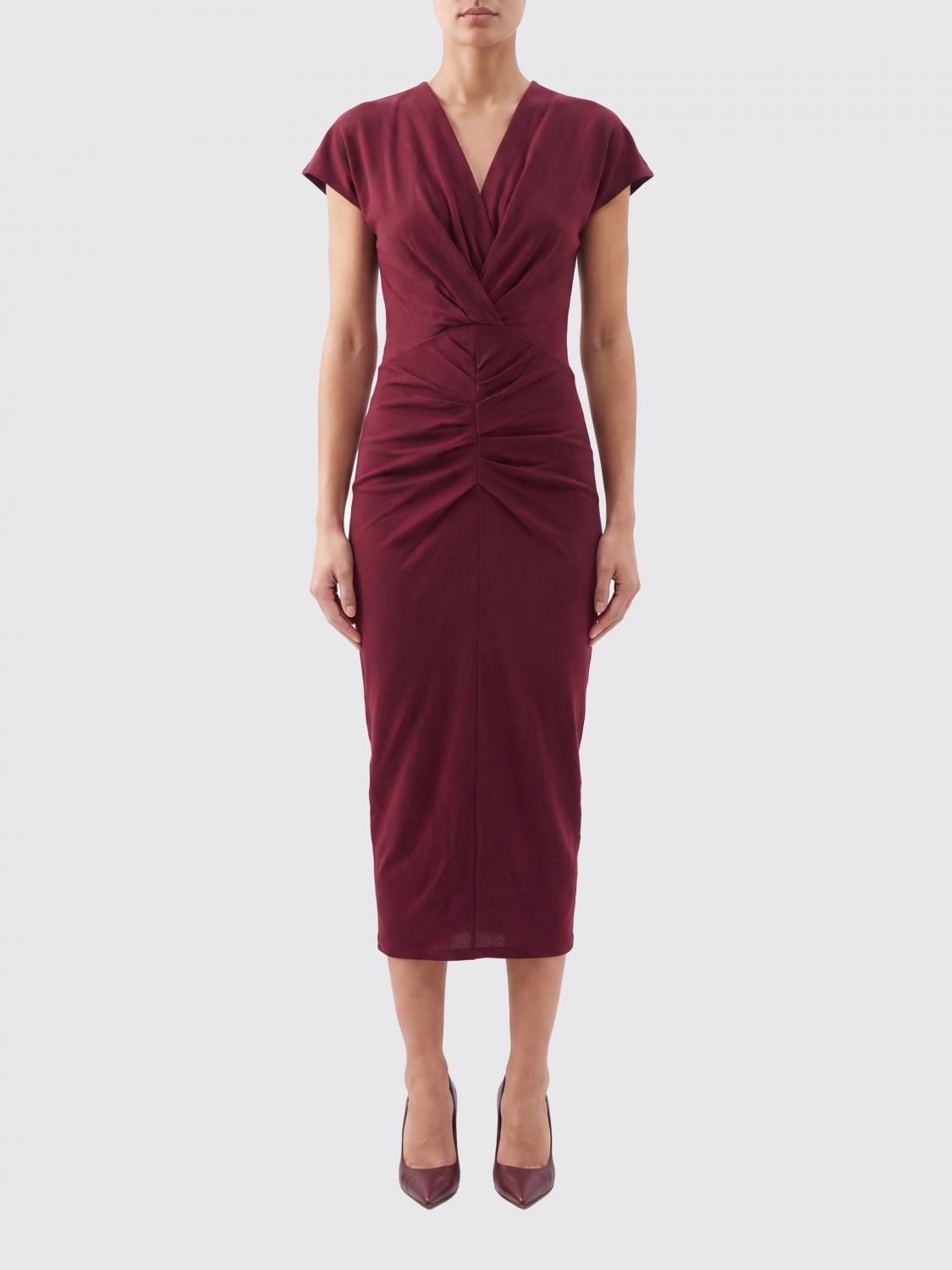 ISABEL MARANT Dress Woman color Burgundy
