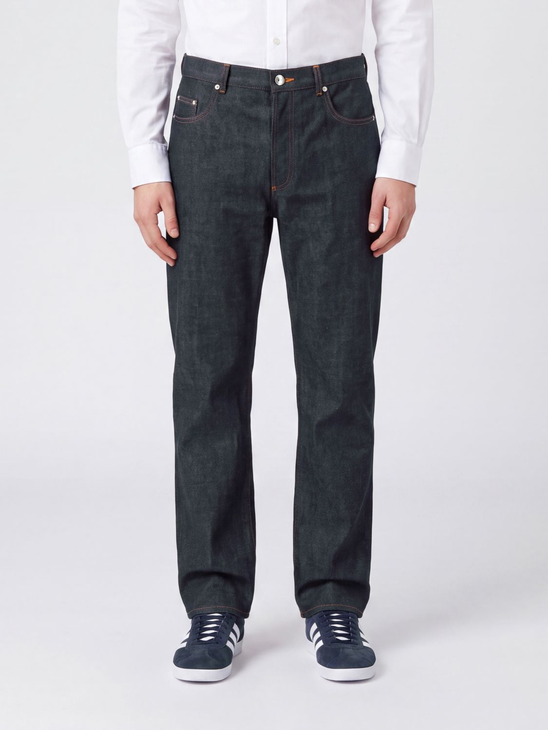 A.p.c. A. P.C. Fairfax Straight Fit Cotton Denim Jeans