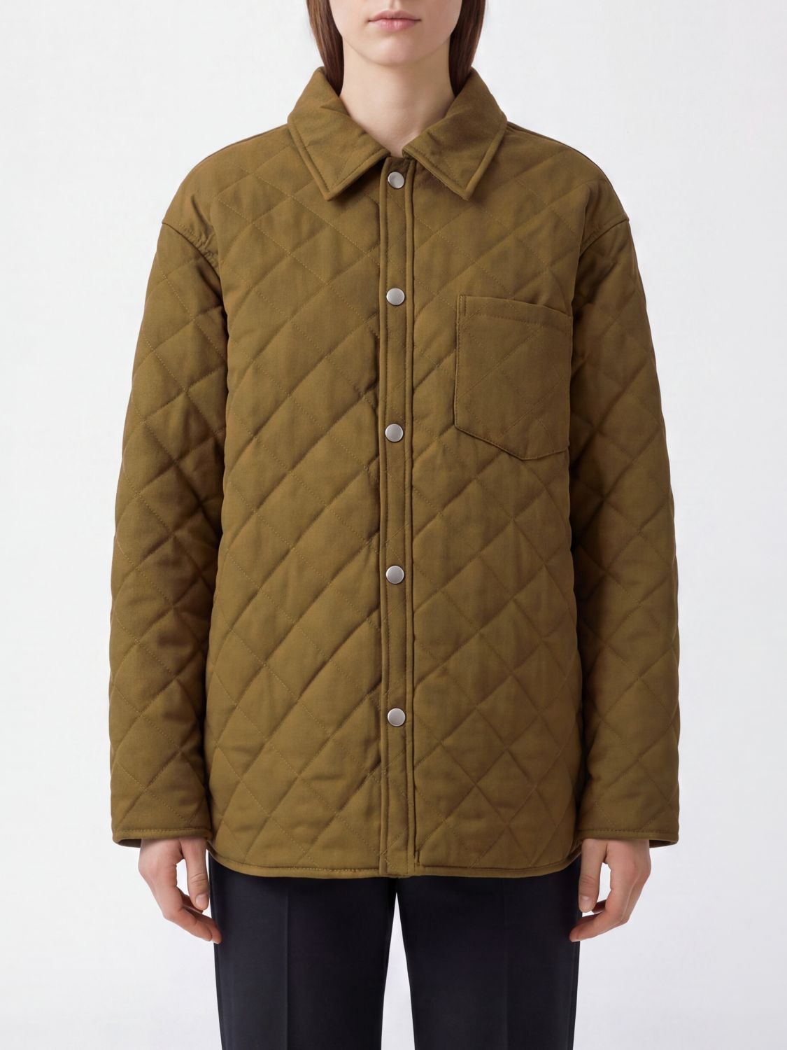 A.p.c. A. P.c. Jacket Woman Color Green