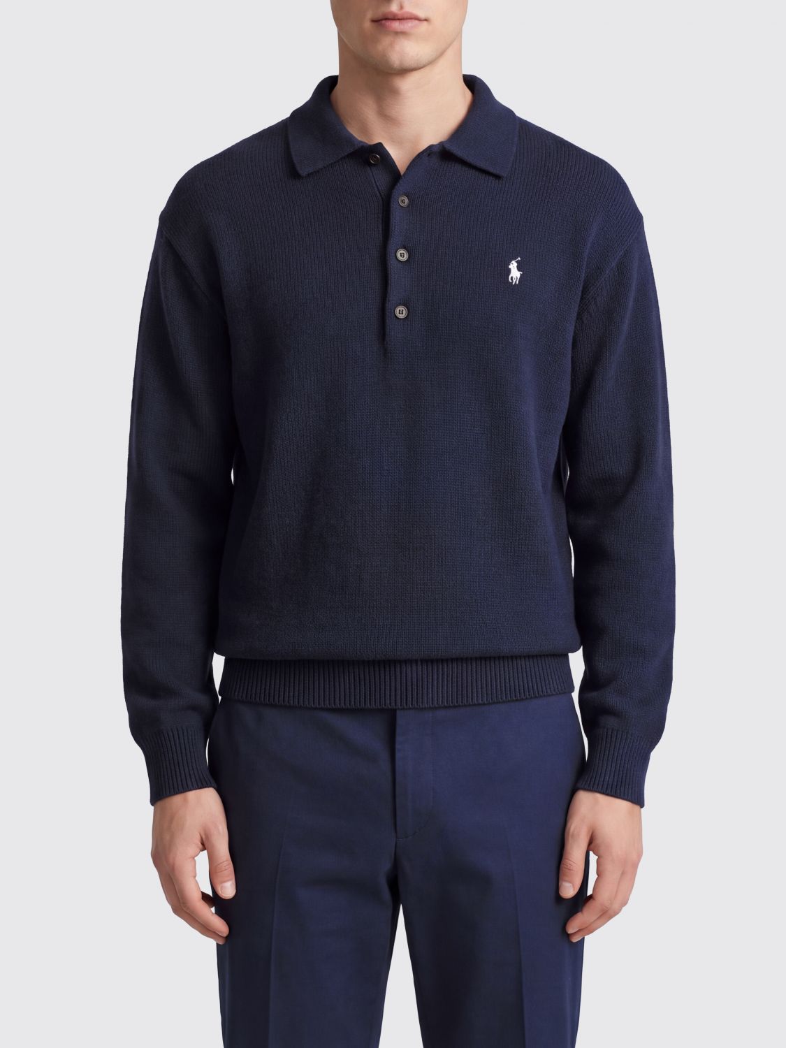 POLO RALPH LAUREN Sweater Men color Blue