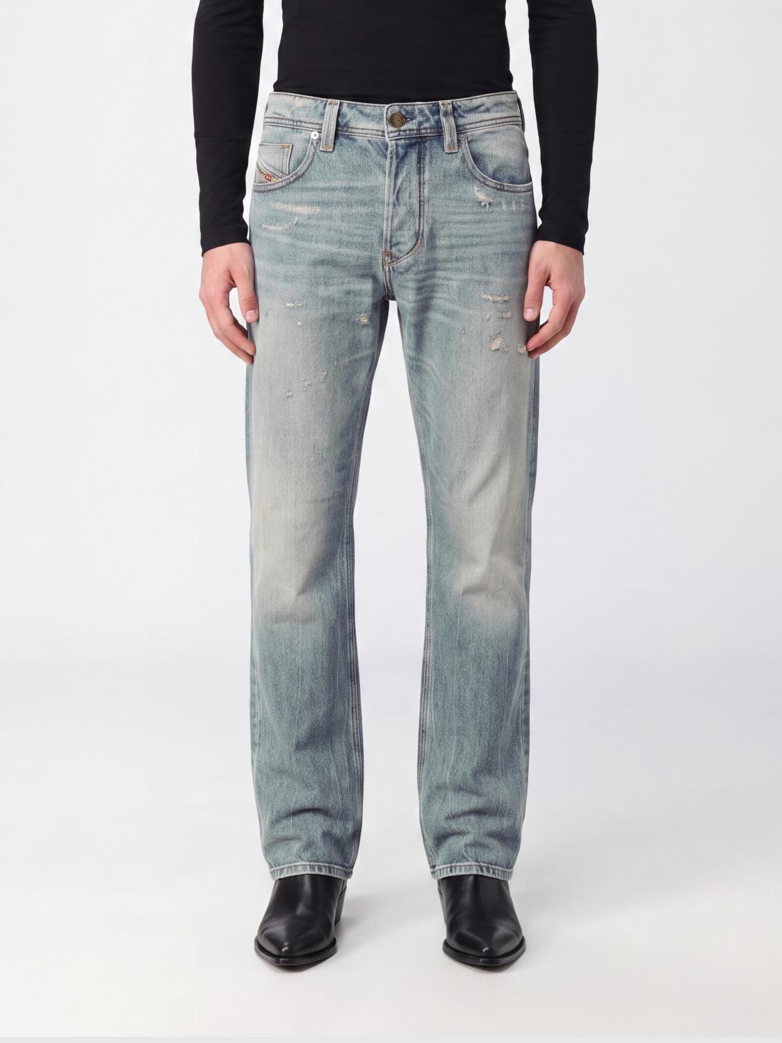 DIESEL Jeans Men color Blue