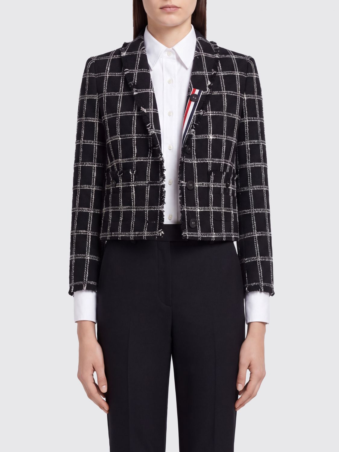 THOM BROWNE Jacket Woman color Multicolor