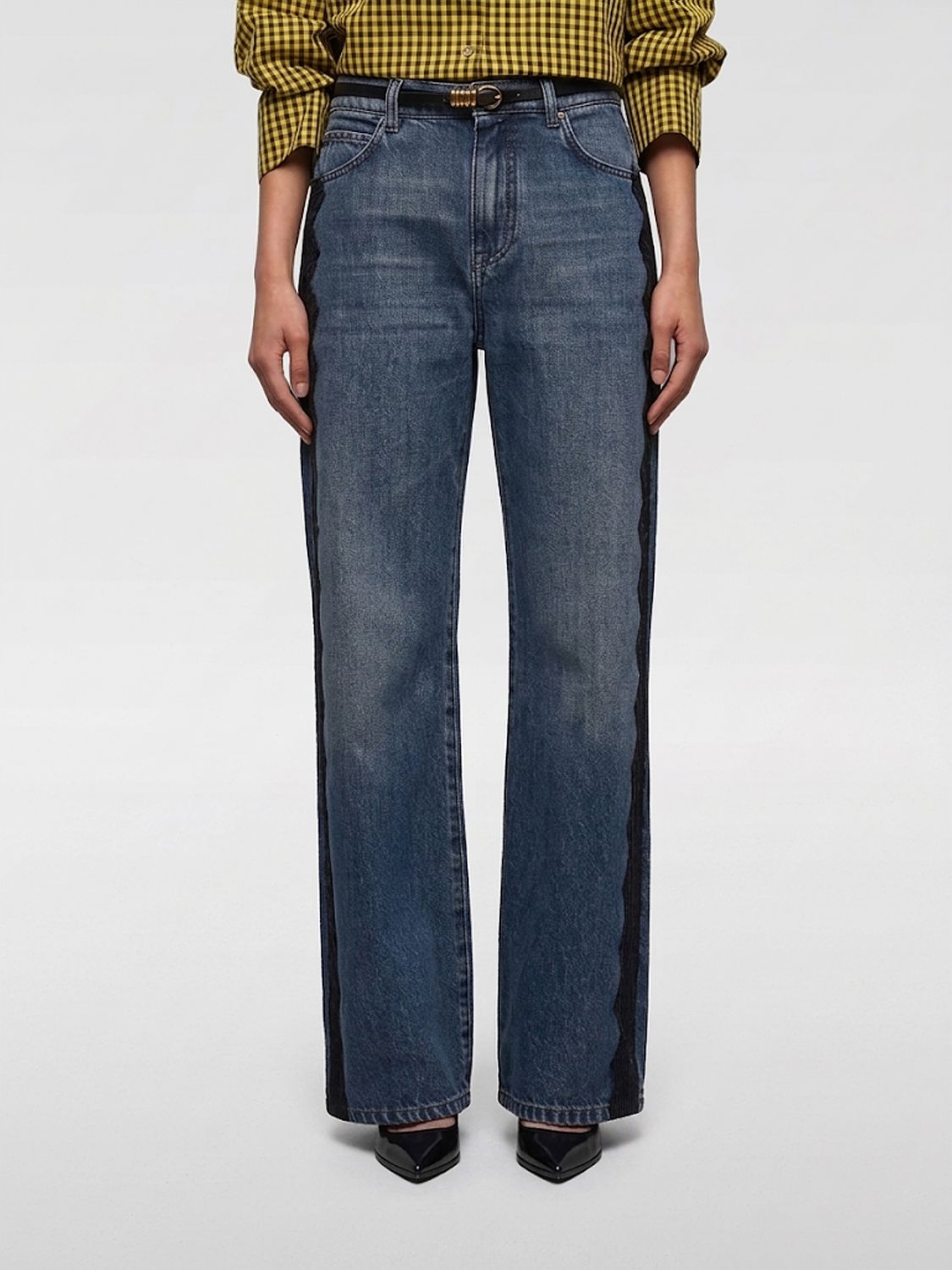 PINKO Jeans Woman color Blue