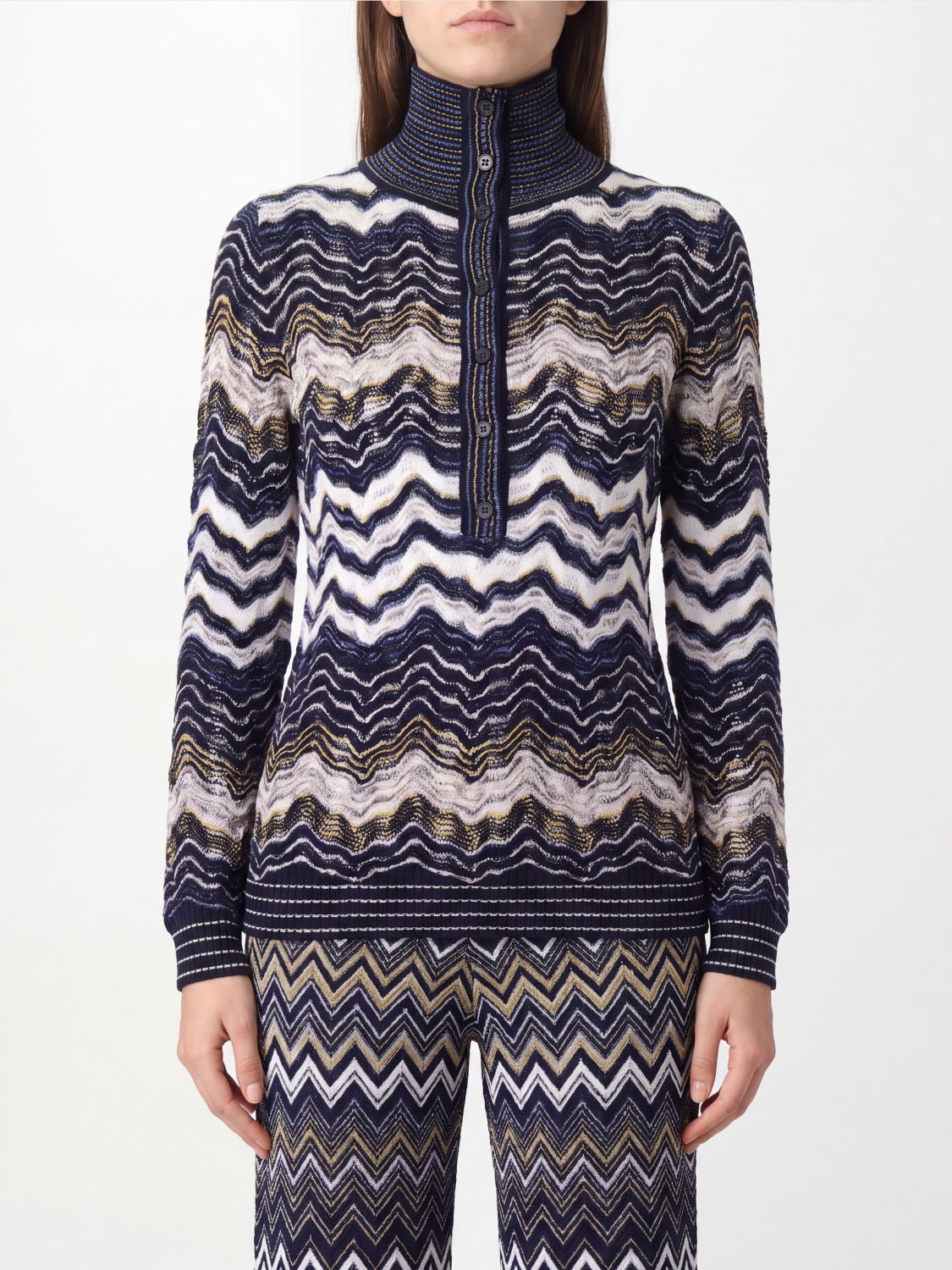 MISSONI Sweater Woman color Yellow