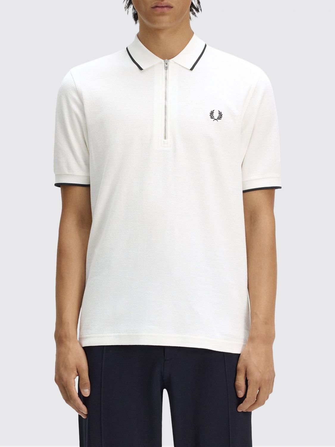 FRED PERRY Polo Uomo colore Bianco