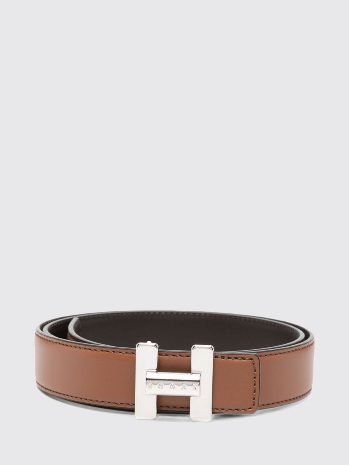 HOGAN Gürtel von aus glattem Kalbsleder mit H-Monogramm-Schnalle