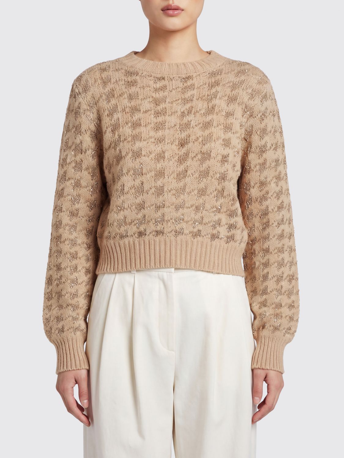 TWINSET Sweater Woman color Brown