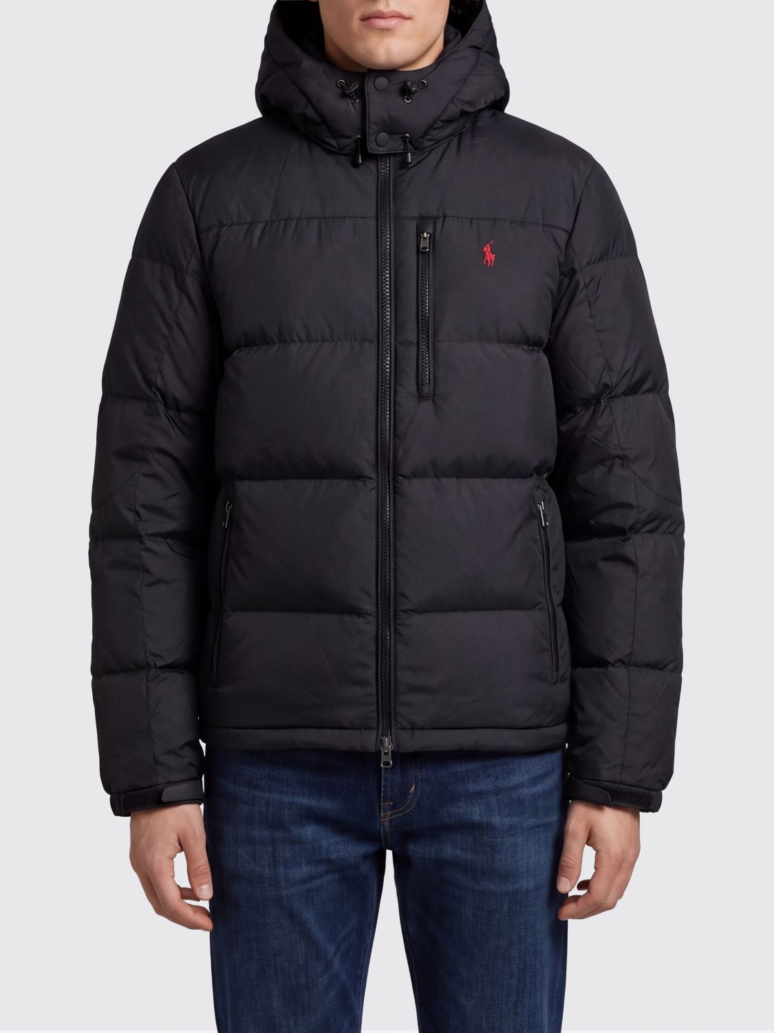 Polo Ralph Lauren Gorham Quilted Nylon Hooded Down Jacket with Pony Logo