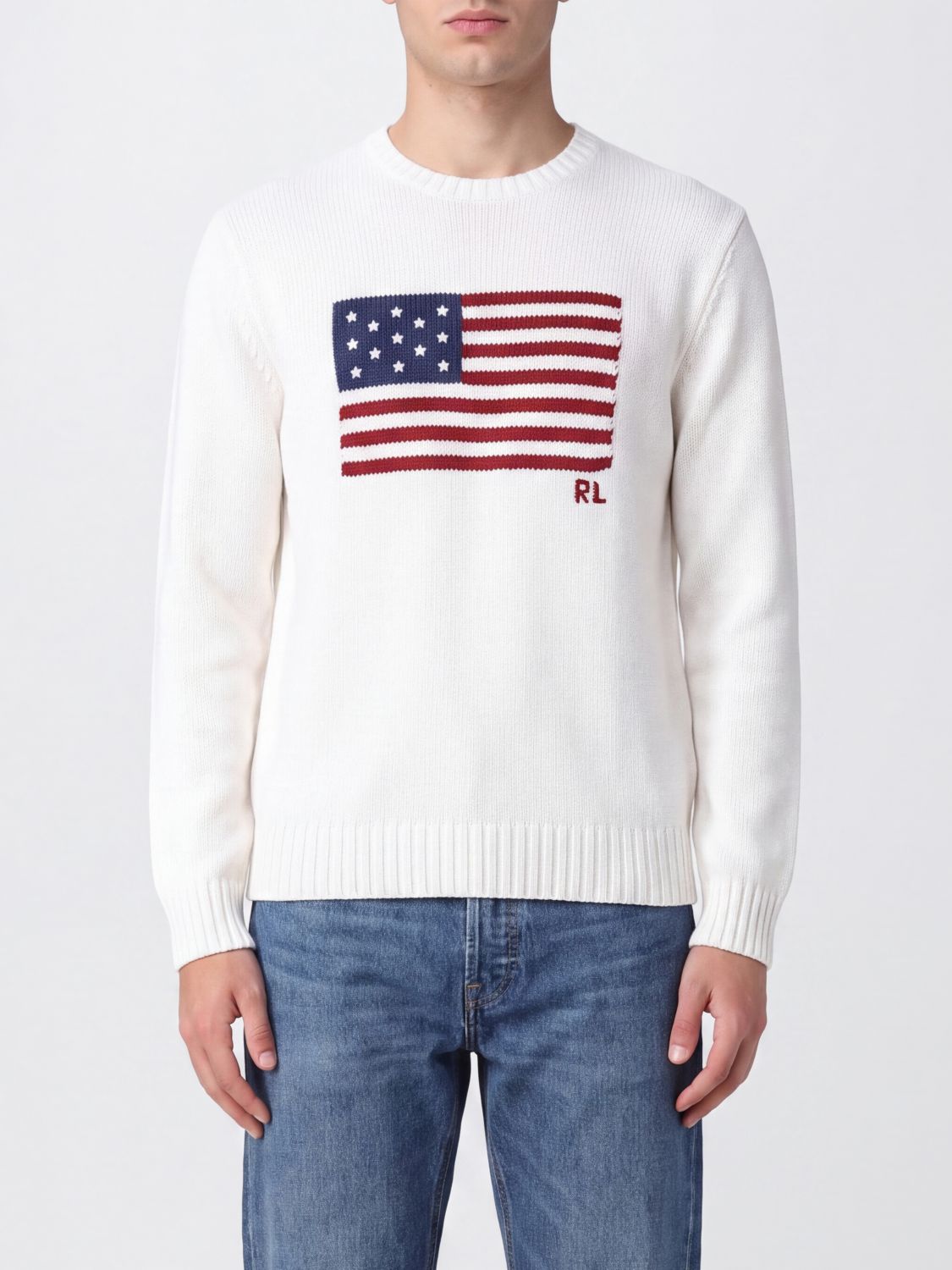 Polo Ralph Lauren Sweater Men Color White In 白色