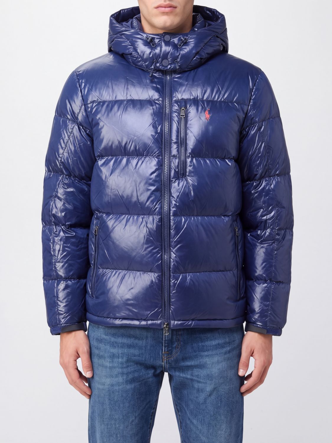 POLO RALPH LAUREN Gesteppte Gorham Daunenjacke mit Kapuze von aus recyceltem Nylon