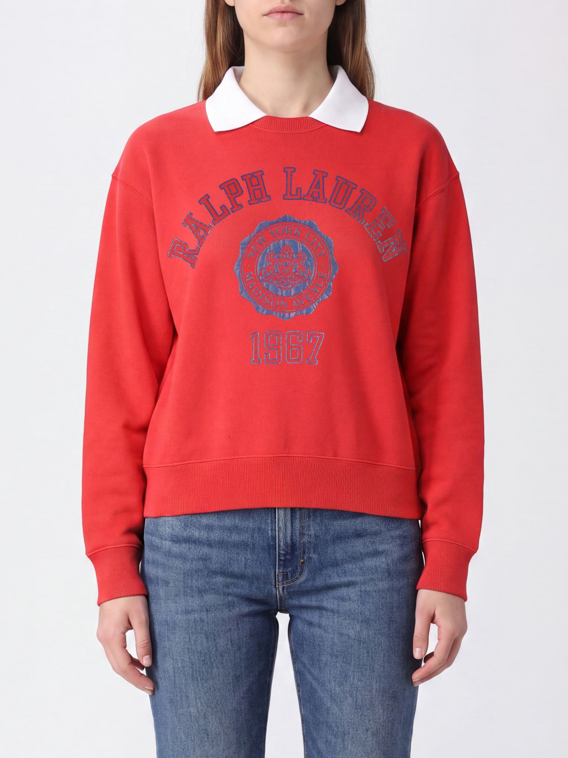 POLO RALPH LAUREN Polo Shirt Woman color Red
