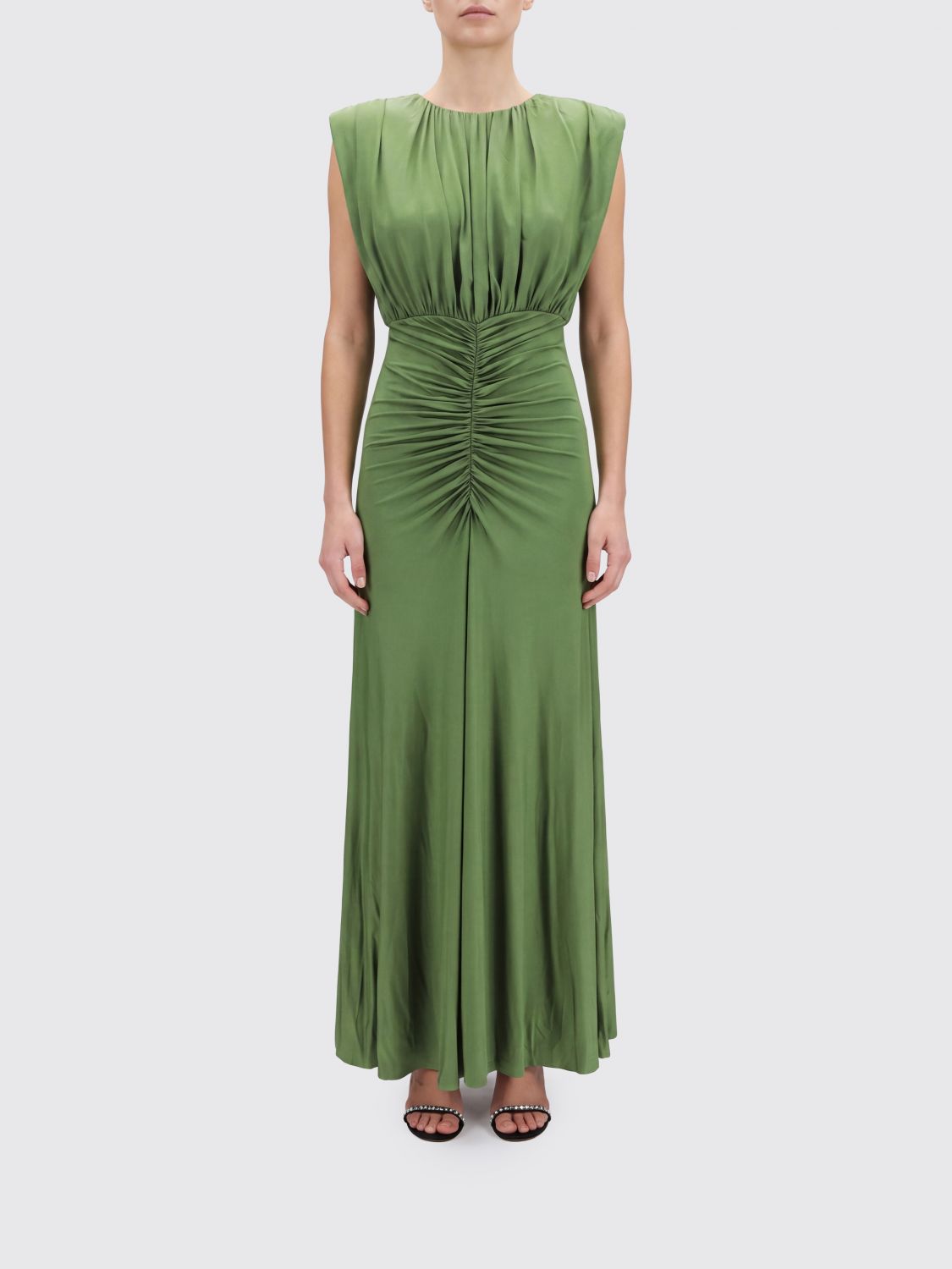 SELF-PORTRAIT Dress Woman color Green