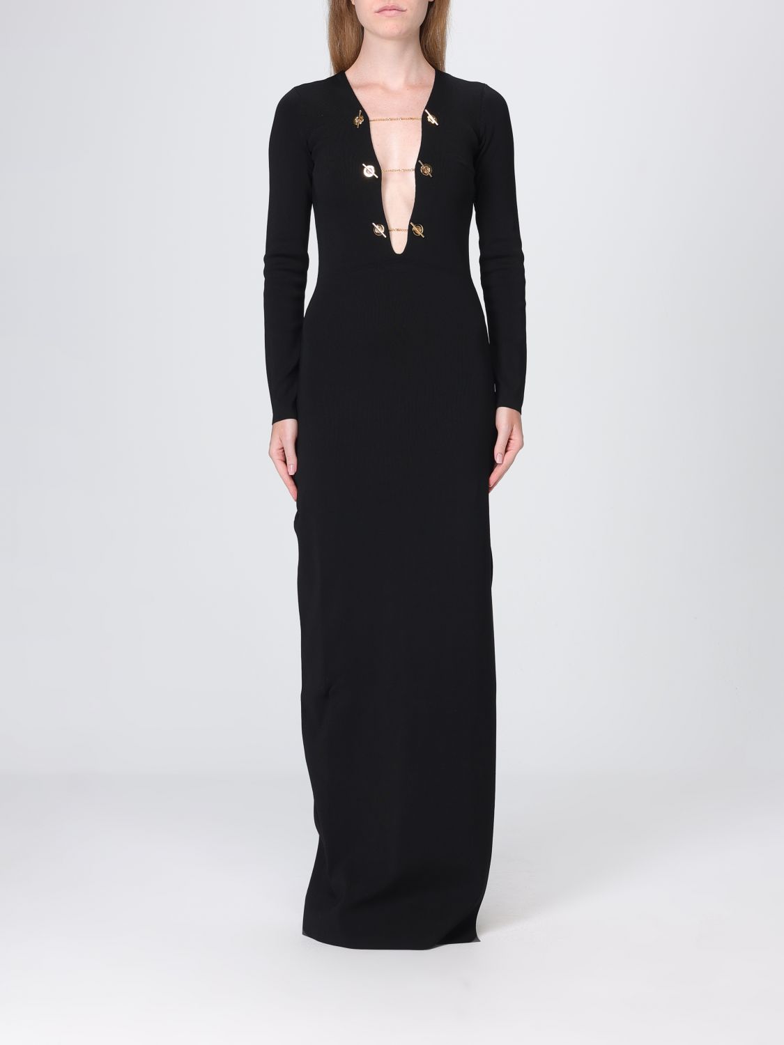 ELISABETTA FRANCHI Dress Woman color Black