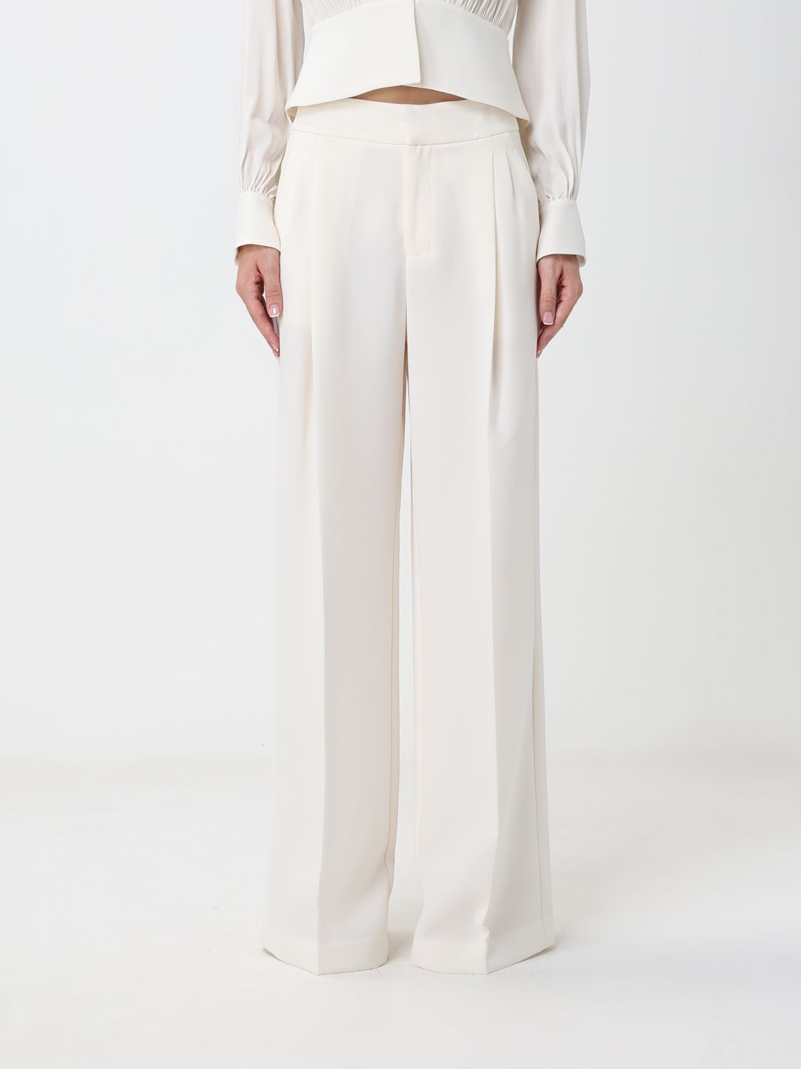 TWINSET Pants Woman color Pearl
