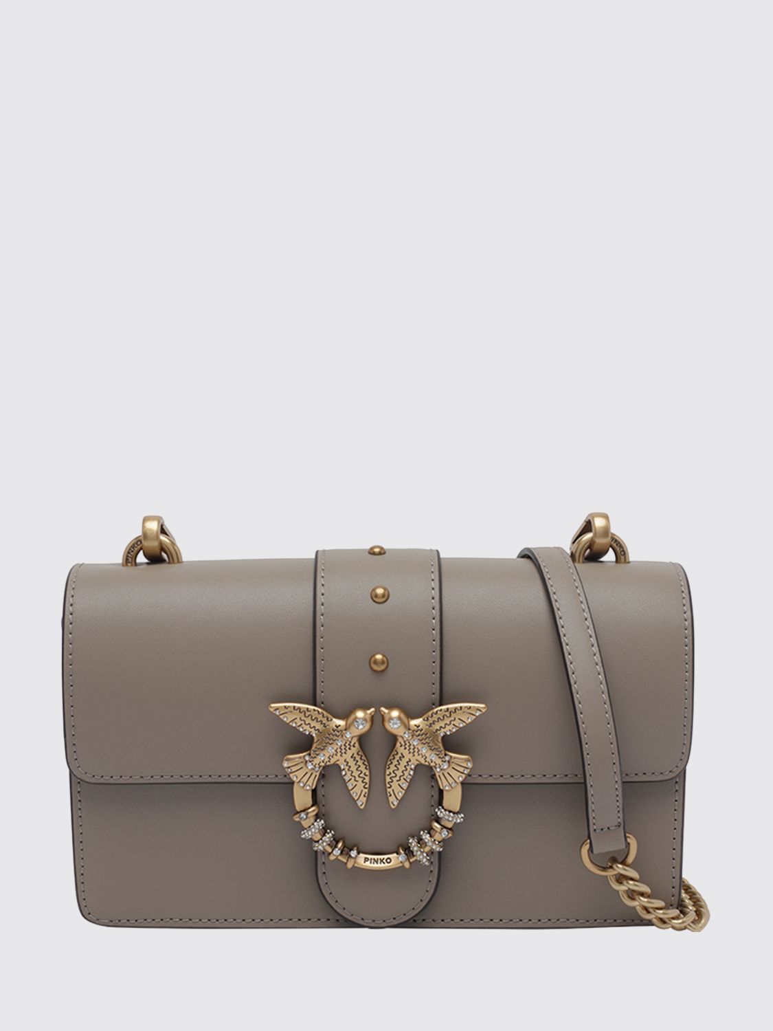 PINKO Mini Bag Woman color Grey