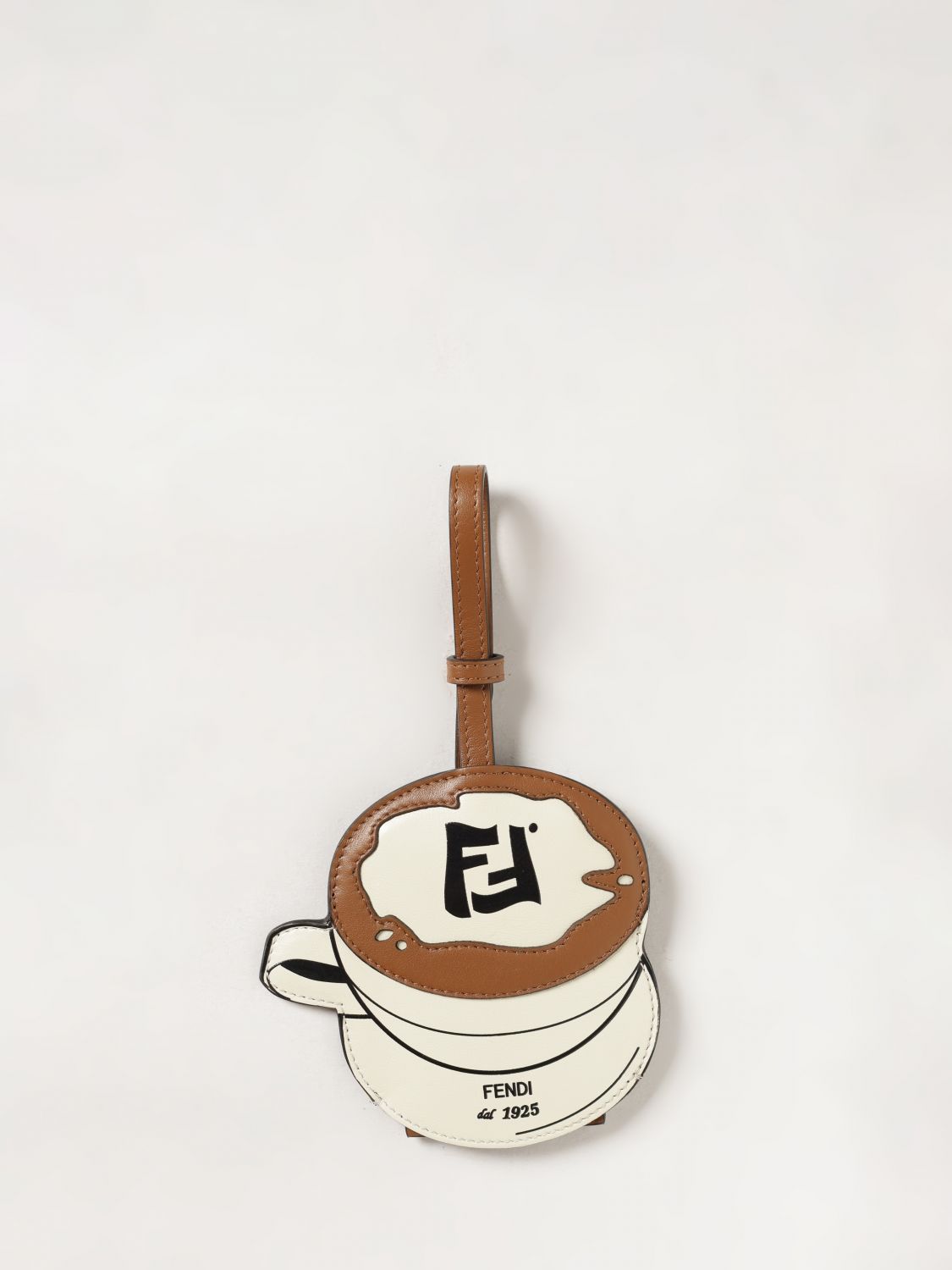 FENDI Portachiavi Uomo colore Cuoio