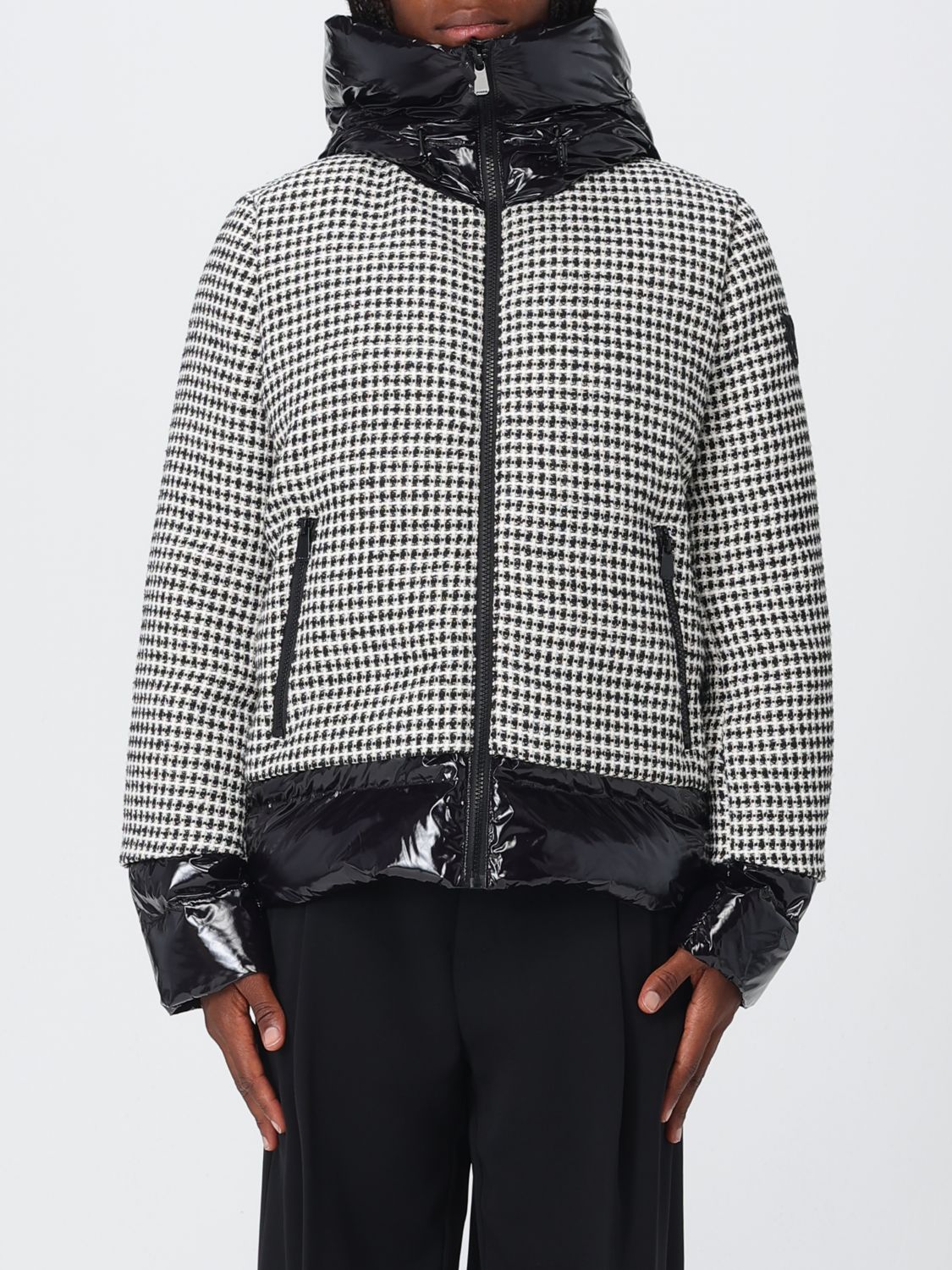 PINKO Coat Woman color Black