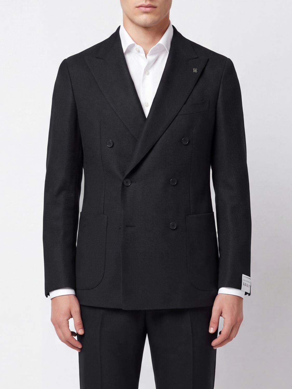 TAGLIATORE Zweireihiger Wollblazer von mit Spitzrevers