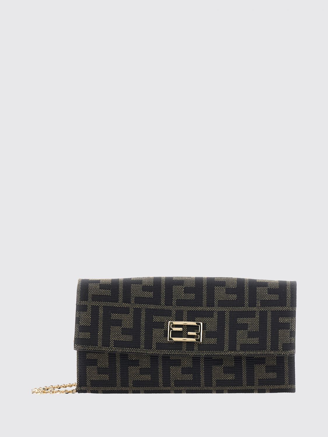 Fendi Tube FF Monogram Fabric Mini Cross-body Bag · OS