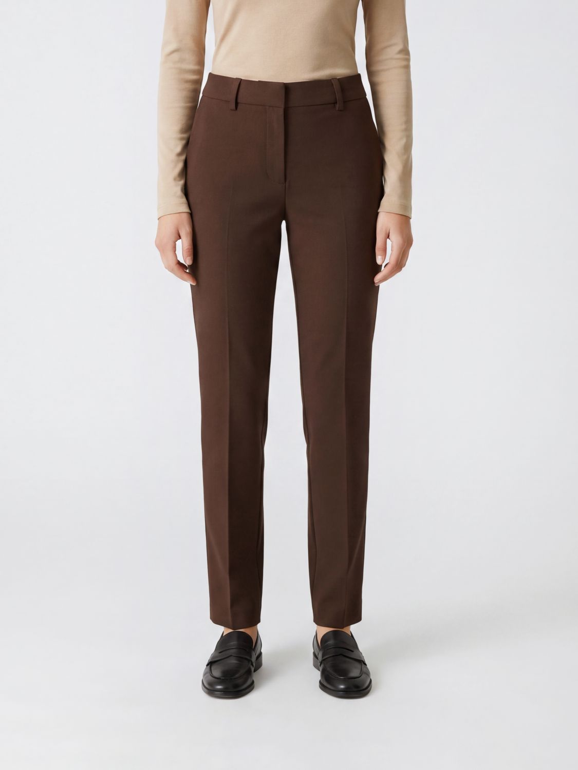 FEDERICA TOSI Pants Woman color Brown
