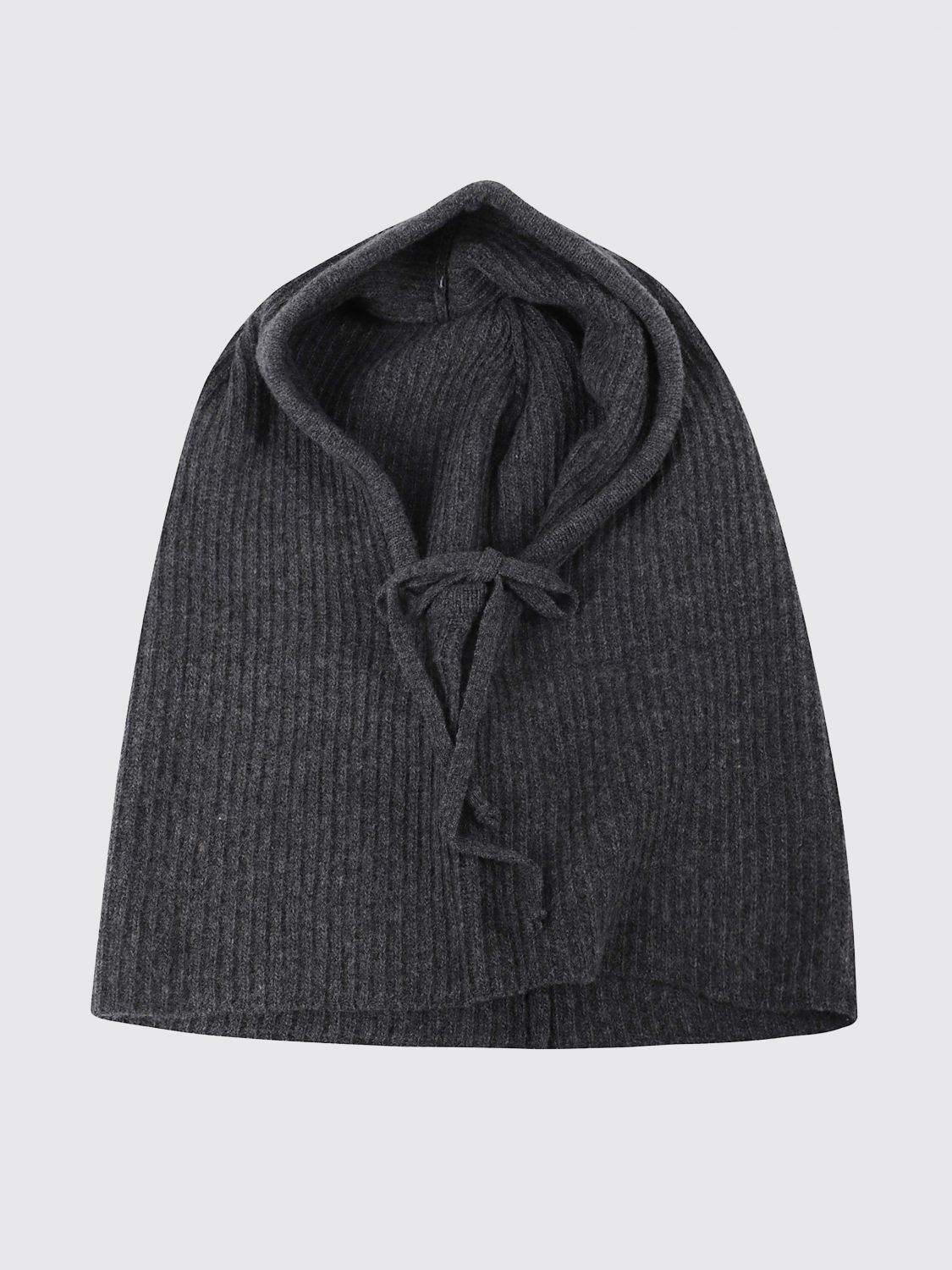 FEDERICA TOSI Balaclava aus gerippter Wolle im minimalistischen Design