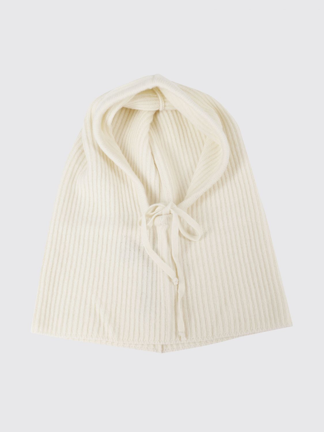 FEDERICA TOSI Balaclava aus gerippter Wolle im minimalistischen Design
