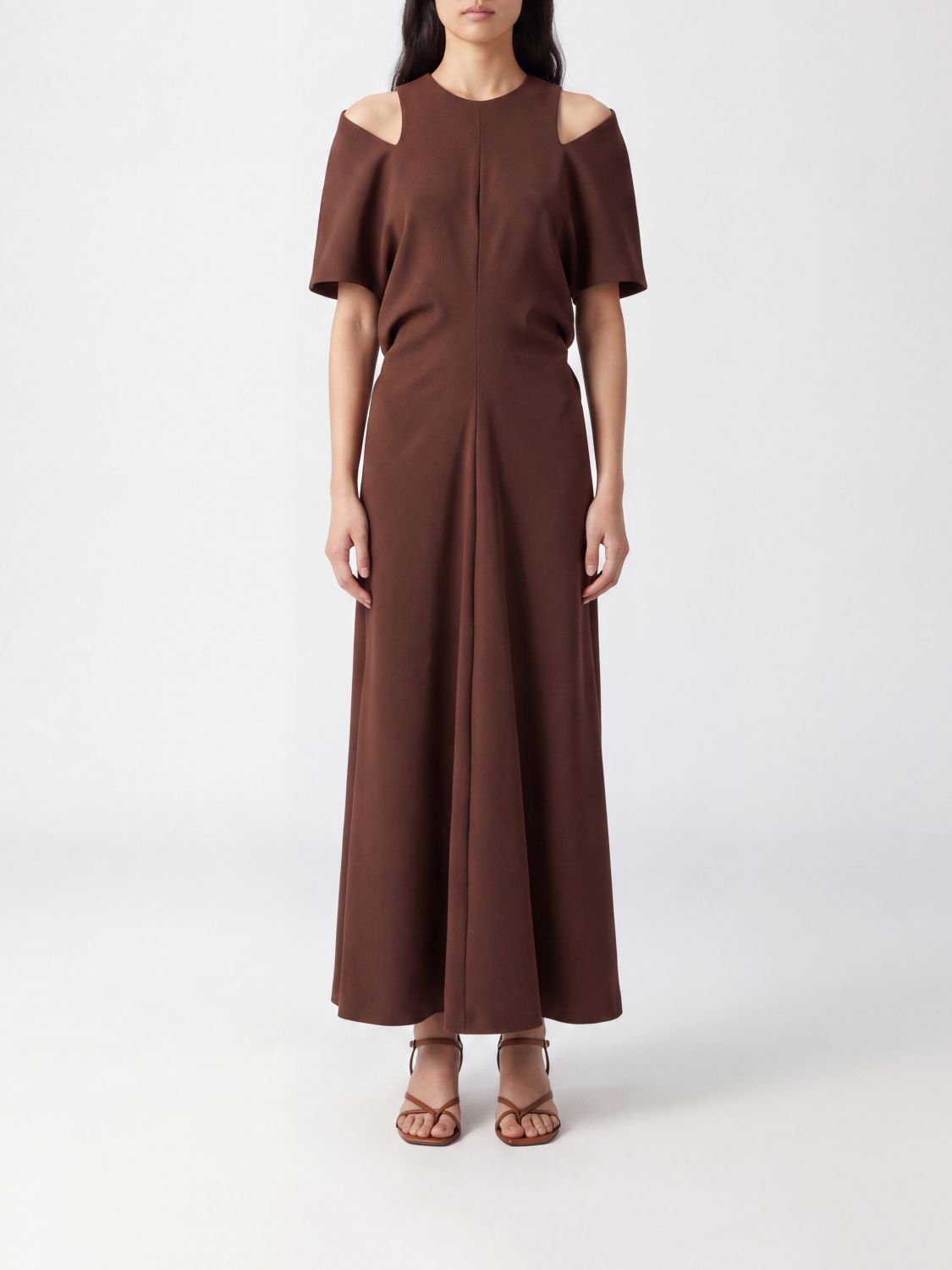 FEDERICA TOSI Dress Woman color Brown