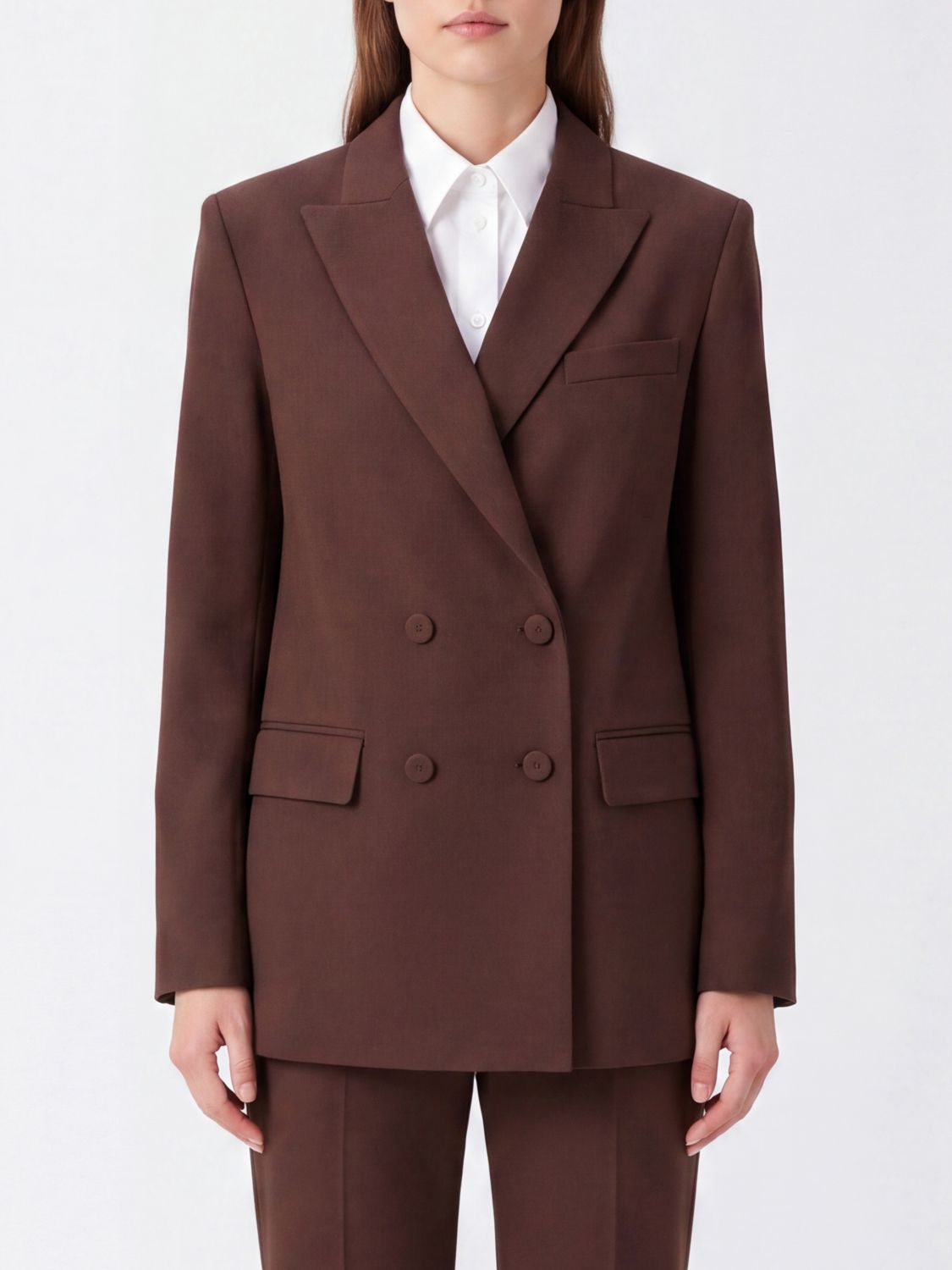 FEDERICA TOSI Jacket Woman color Brown
