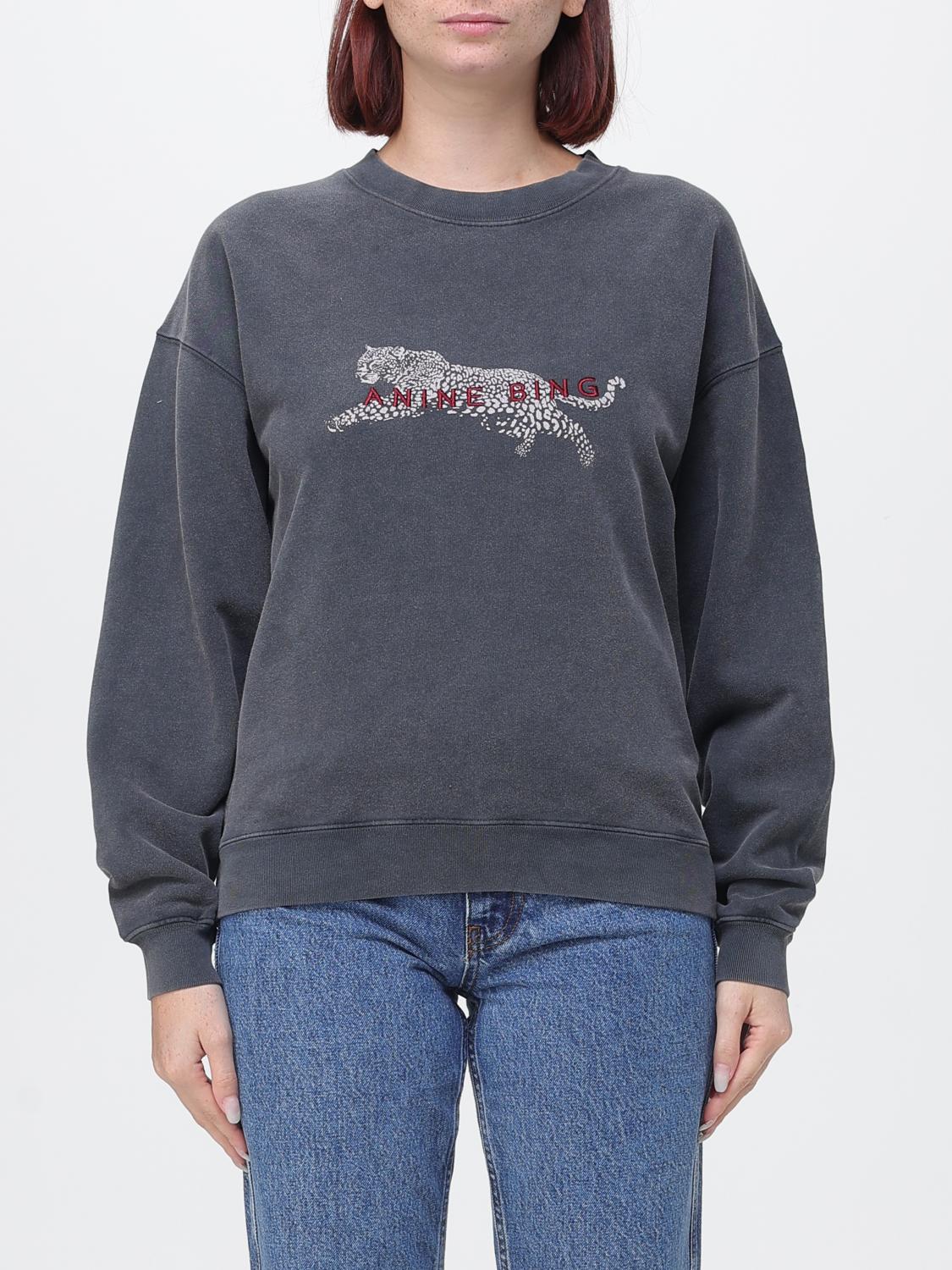 ANINE BING Sweatshirt Woman color Black