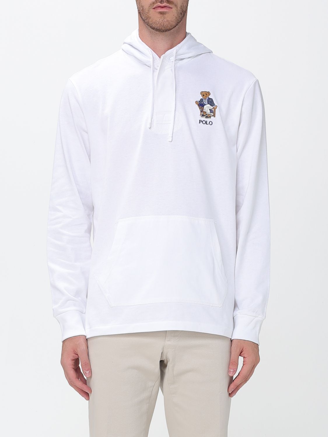 POLO RALPH LAUREN Felpa Uomo colore Bianco