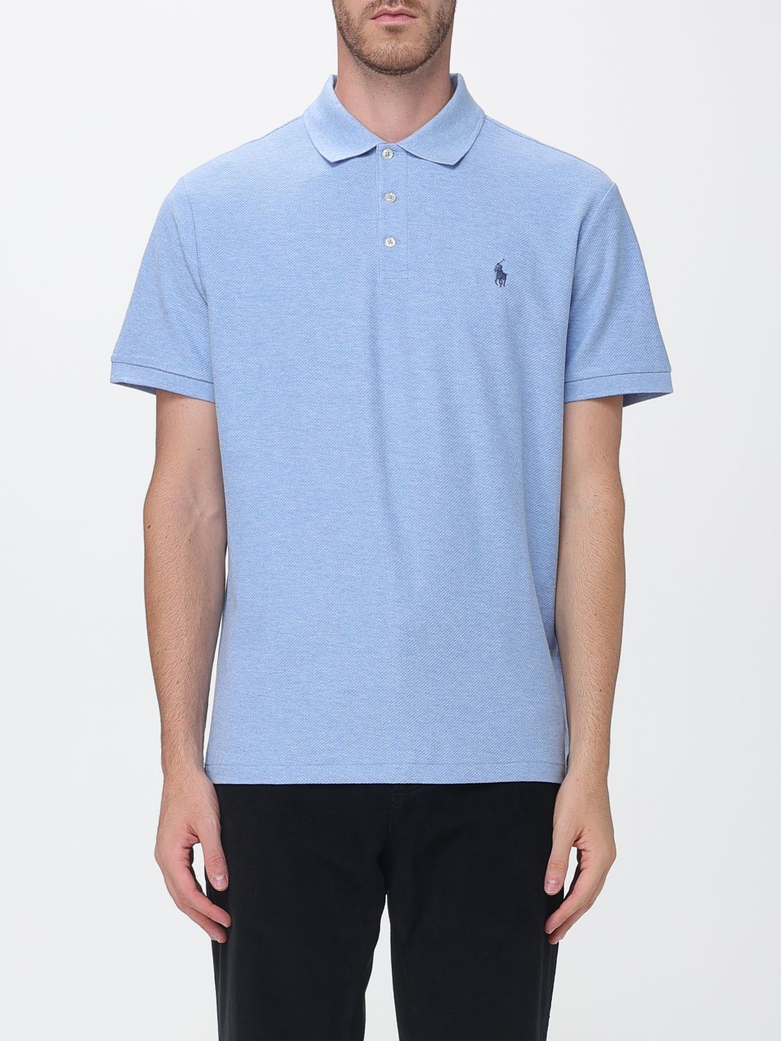 POLO RALPH LAUREN Polo Shirt Men color Blue 1