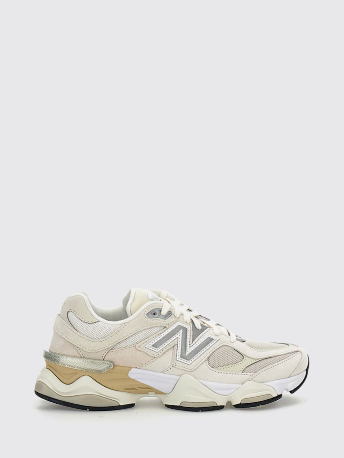 NEW BALANCE 9060 Sneakers in Suede and Mesh with ABZORB-SBS Midsole