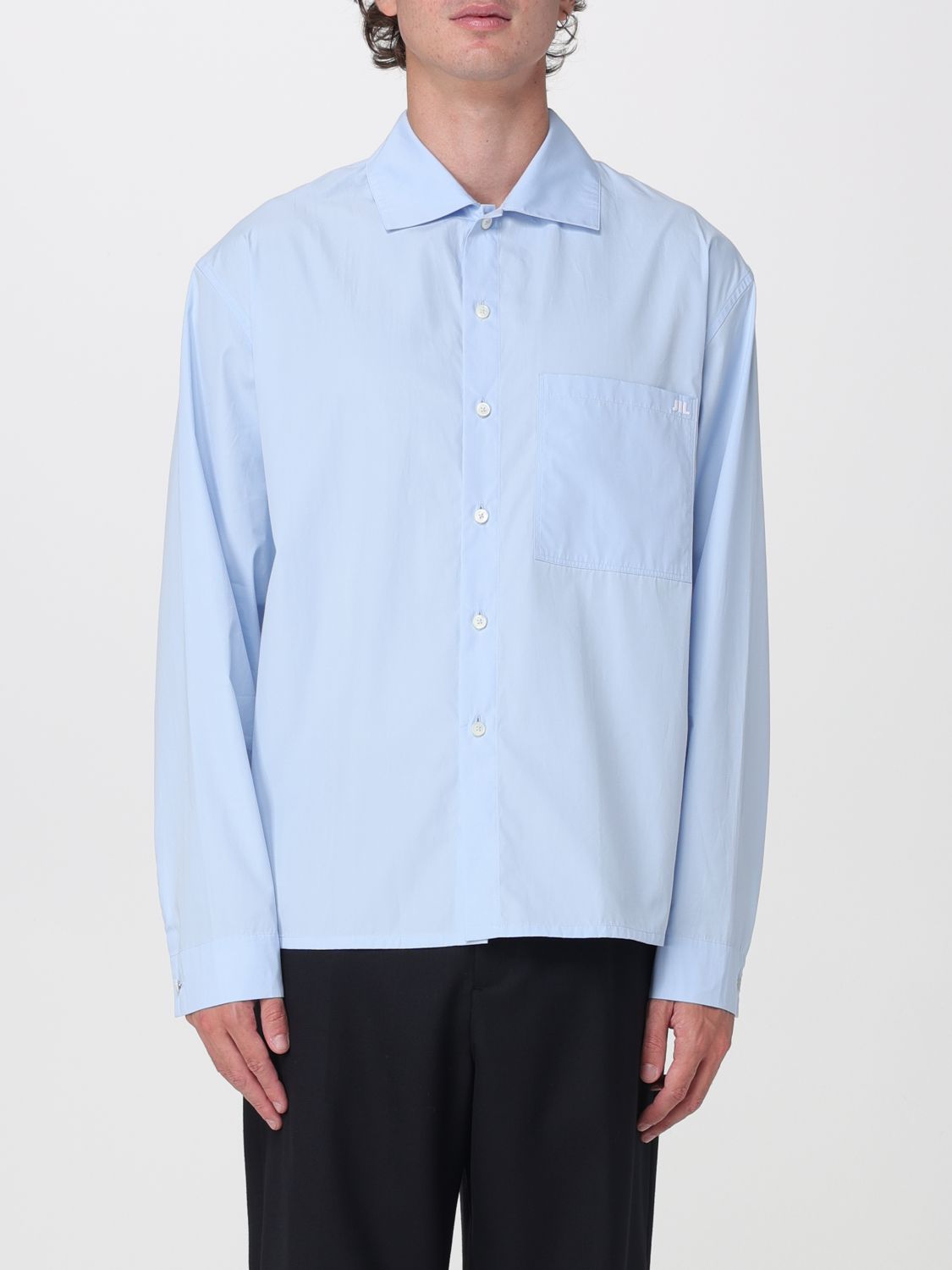 JIL SANDER Camicia Uomo colore Azzurro