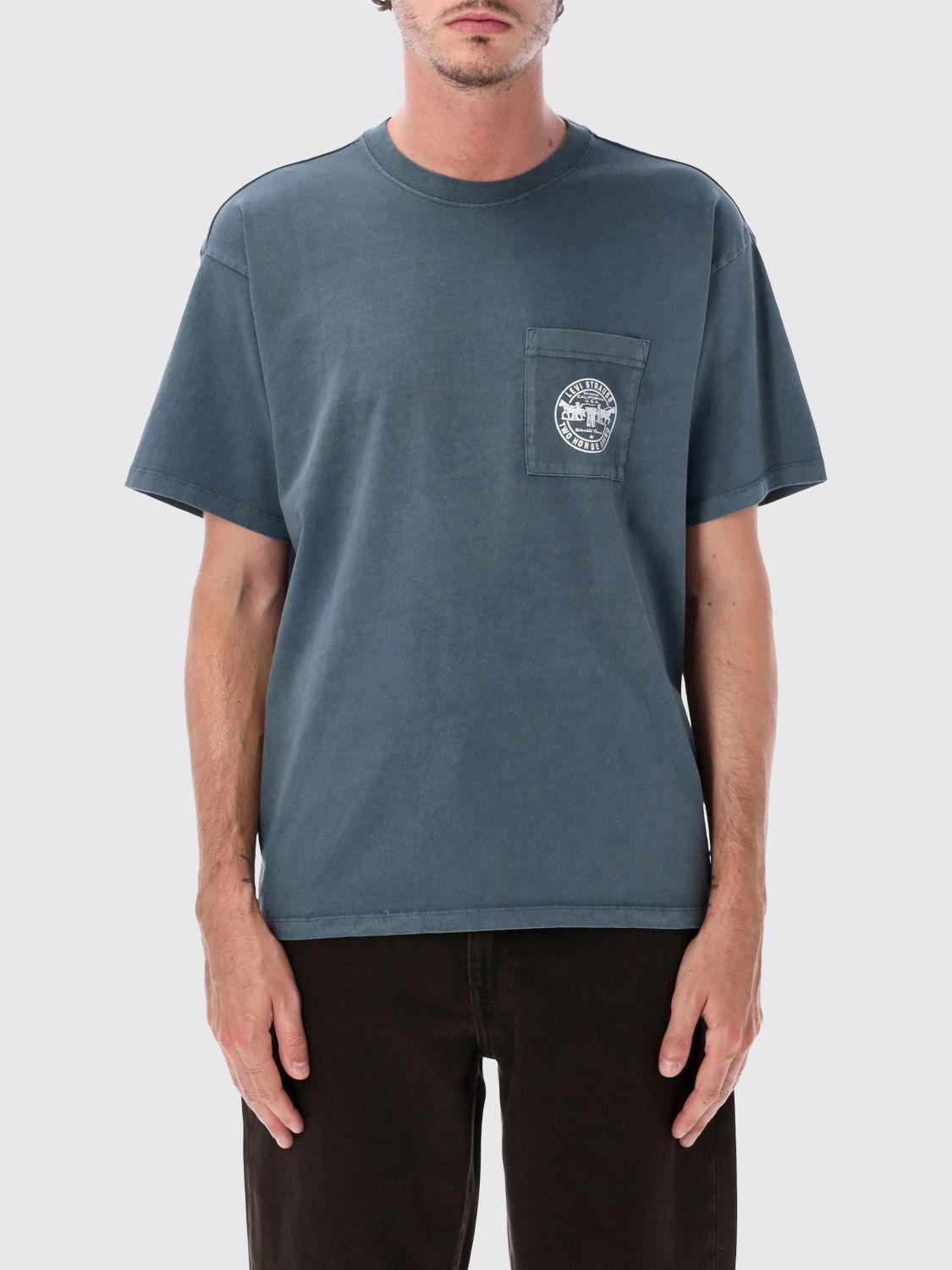 LEVI'S T-Shirt Men color Black