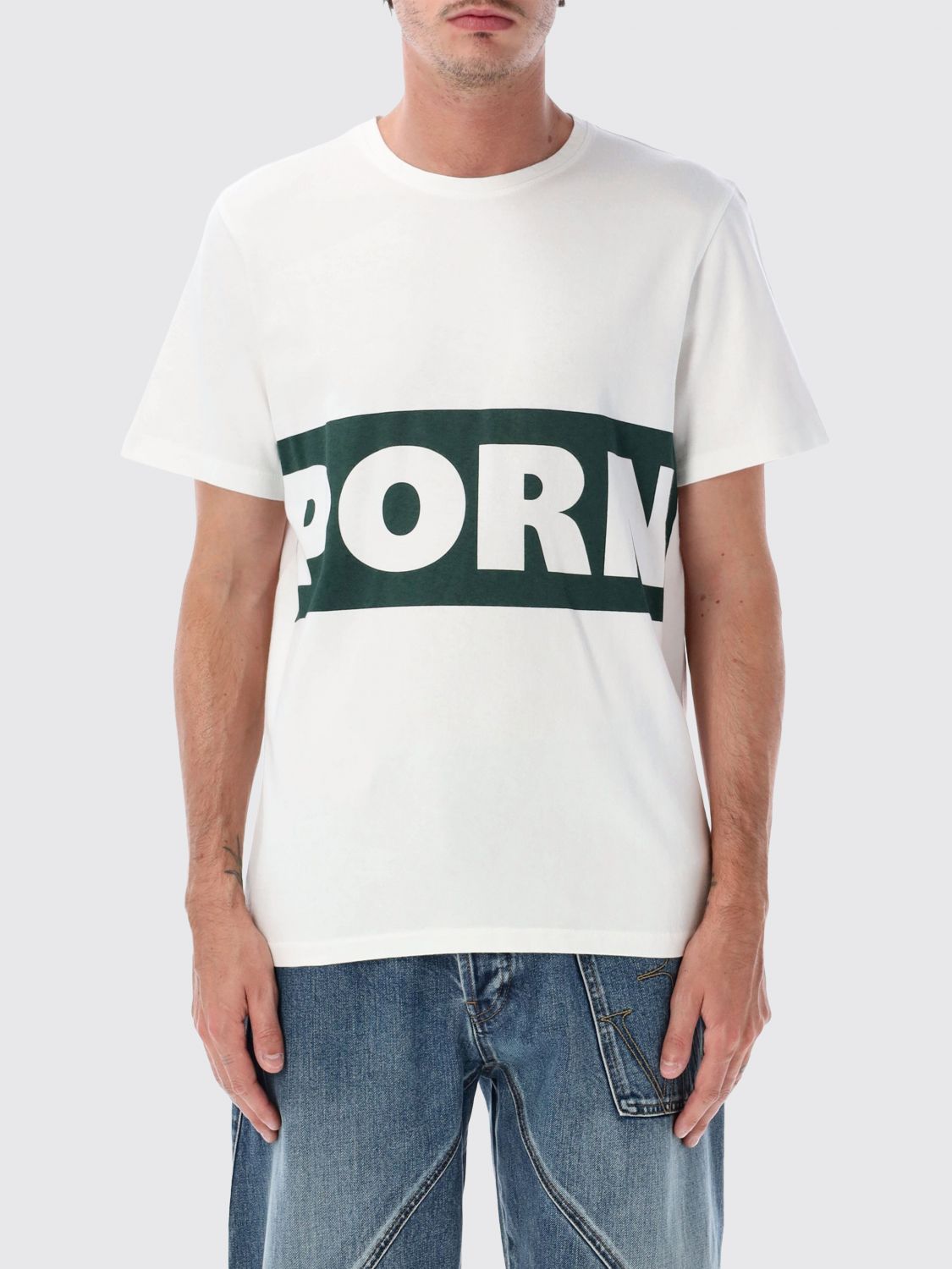 JW ANDERSON T-Shirt Men color Green