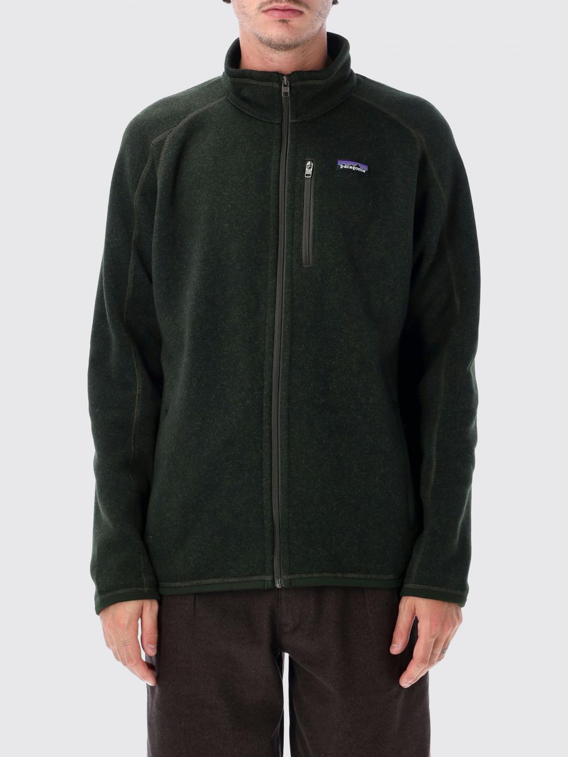 PATAGONIA Giacca in pile in poliestere riciclato con zip integrale e collo alto