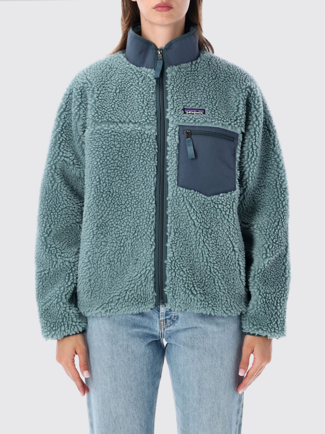 Patagonia Coat Woman Color Blue
