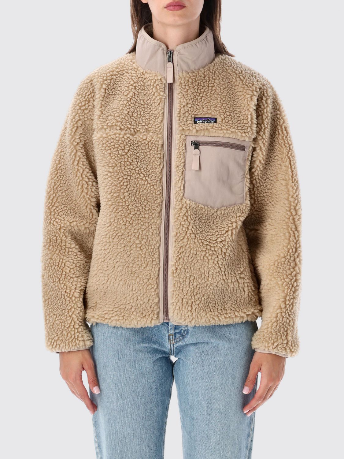 Patagonia Coat Woman Color Brown