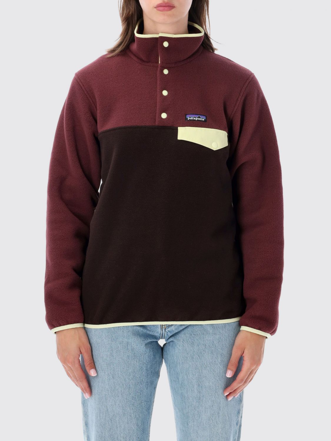 Patagonia Sweatshirt Woman Color Brown